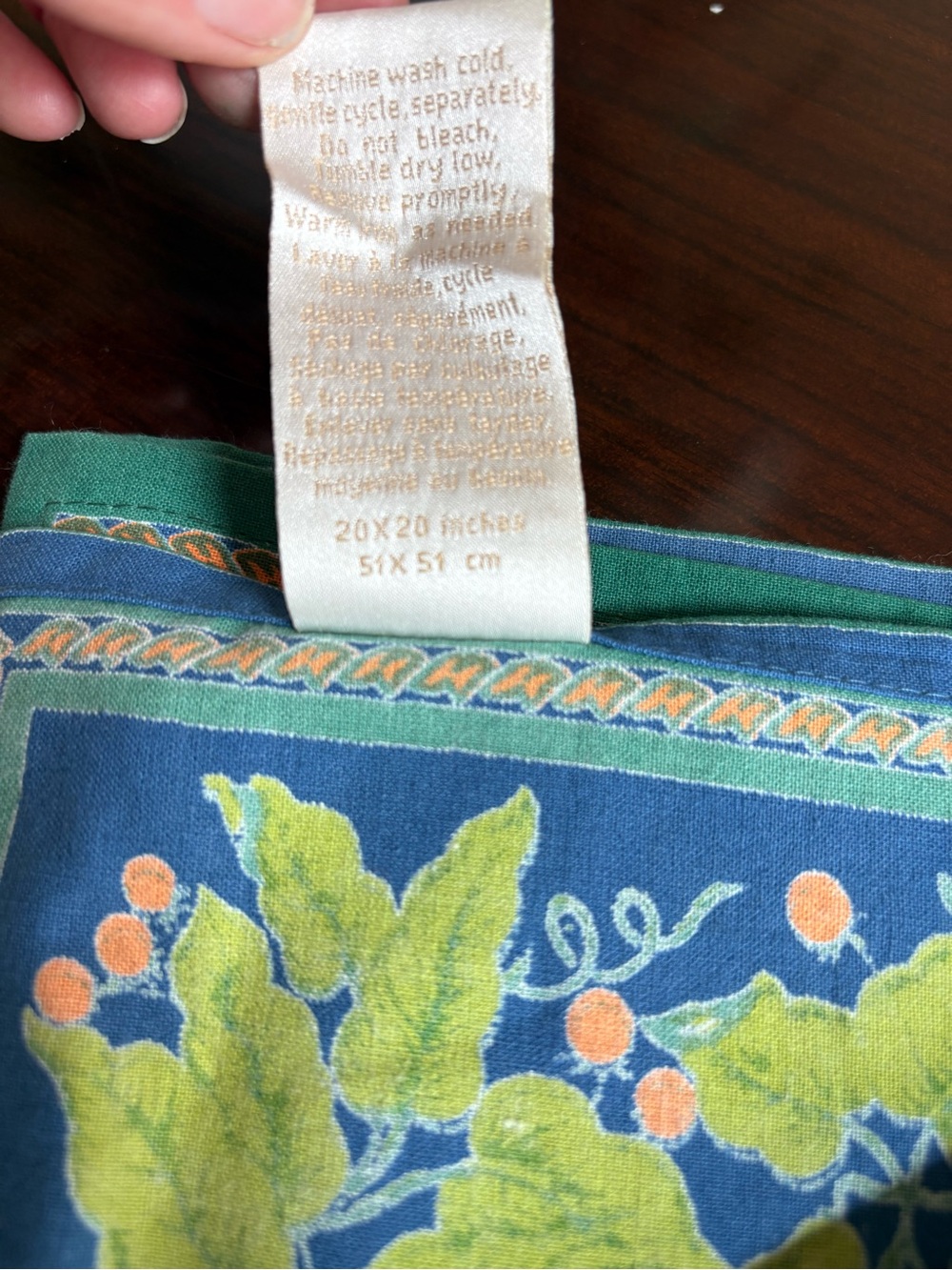 Williams Sonoma 8 napkins - Picture 4 of 5